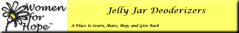 Jelly Jar Deoderizers
